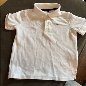 Tommy Hilfiger Kids White Polo Shirt